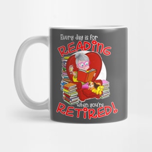 Retired Reading Mug